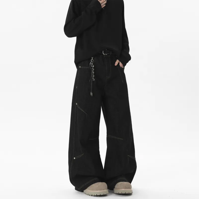 GROGNAK Jeans Unisex Black-5