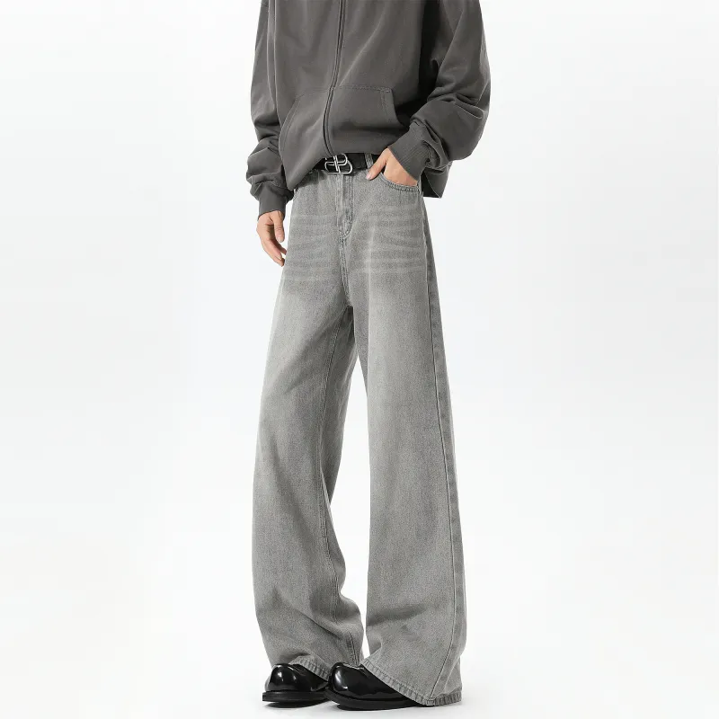 GROGNAK Jeans Unisex Light Gray-1