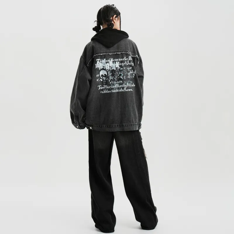 GROGNAK Denim Jackets Unisex-2