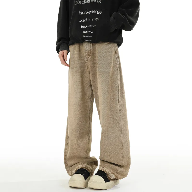 GROGNAK Jeans Unisex Yellow Mud-2