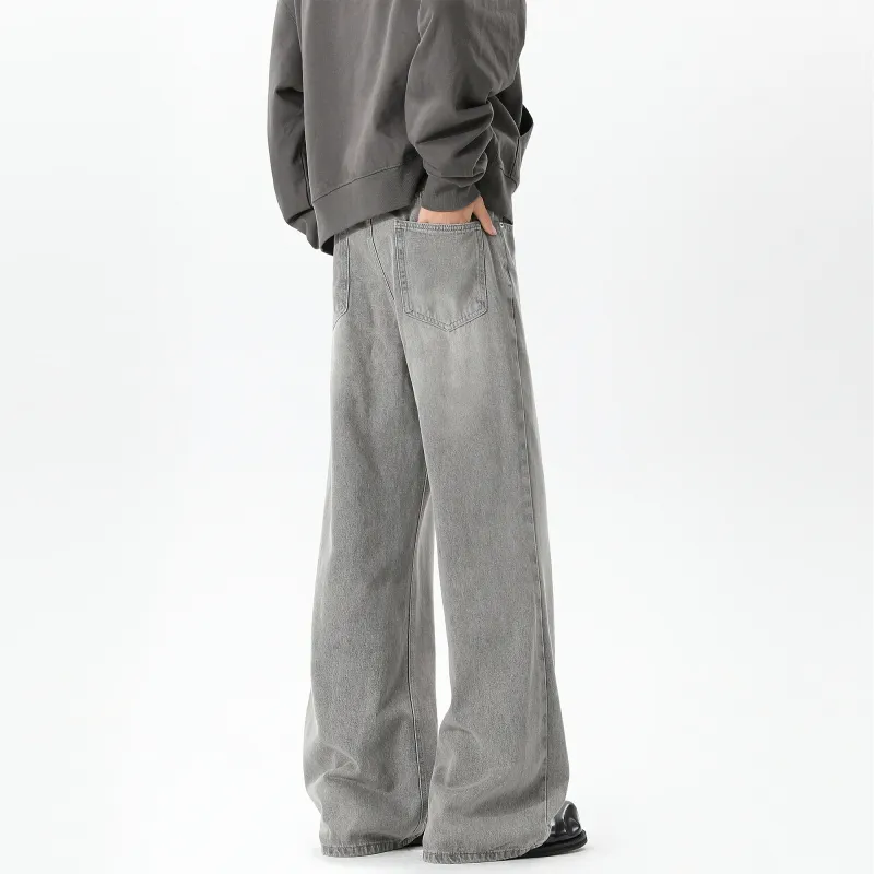 GROGNAK Jeans Unisex Light Gray-2