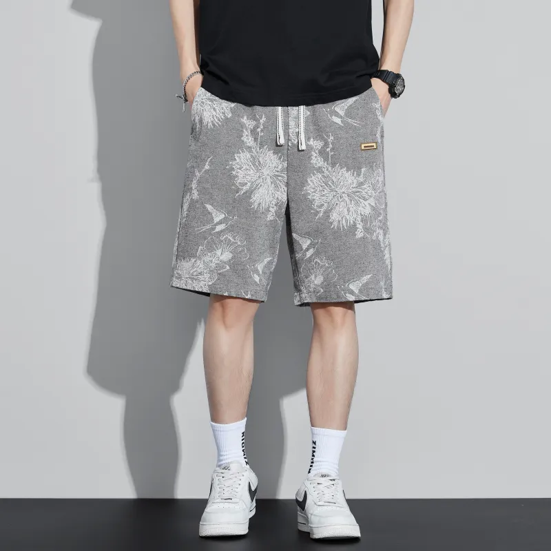 GROGNAK Denim Shorts Unisex Gray-2