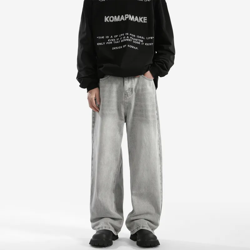 GROGNAK Jeans Unisex Smoke Gray-1