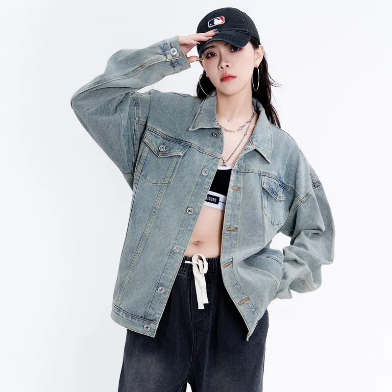 GROGNAK Denim Jackets Unisex-15