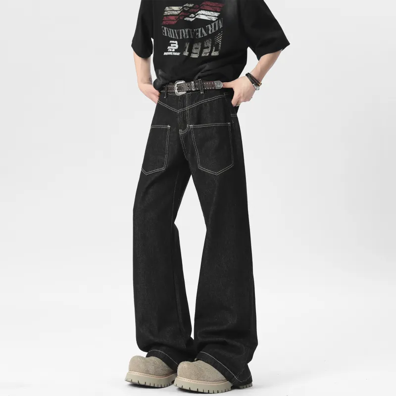 GROGNAK Jeans Unisex Original Denim Black-5