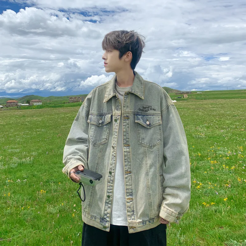 GROGNAK Denim Jackets Unisex-7