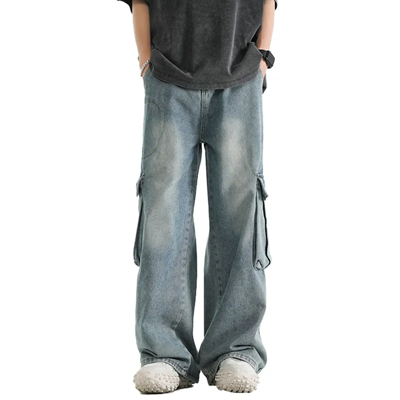GROGNAK Jeans Unisex Nostalgic Blue-3