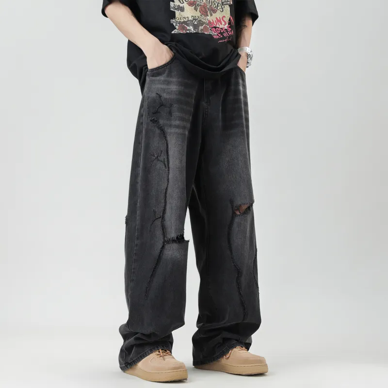 GROGNAK Jeans Unisex Black-3