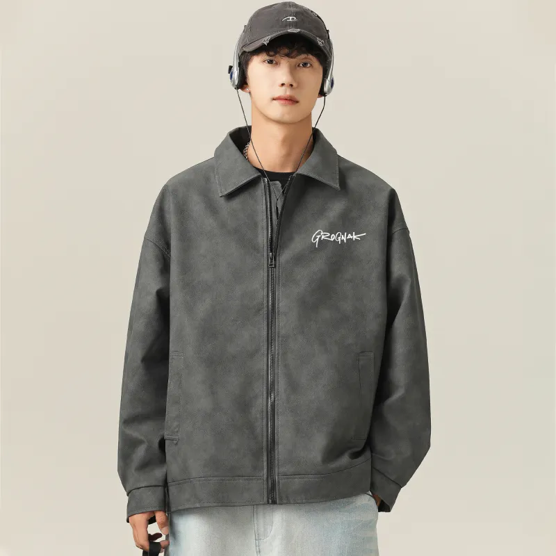 GROGNAK Leather Jackets Unisex-3