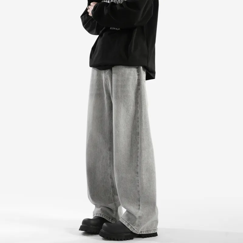 GROGNAK Jeans Unisex Smoke Gray-4