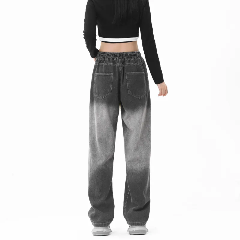 GROGNAK Jeans Unisex Black Gray-3