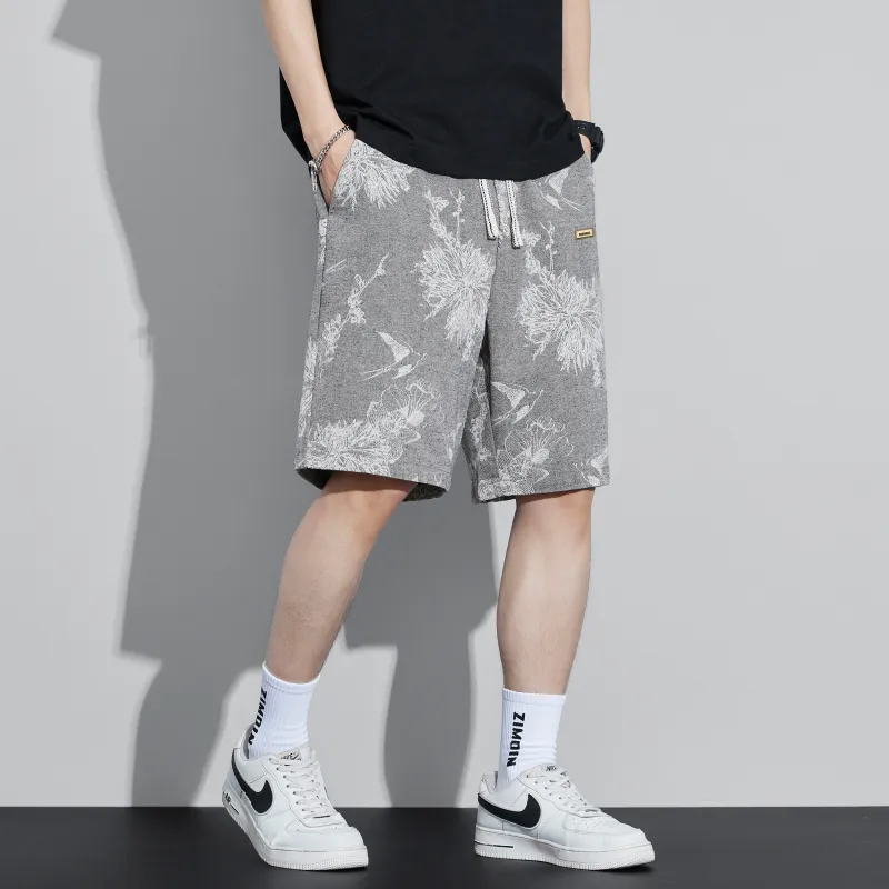 GROGNAK Denim Shorts Unisex Gray-3
