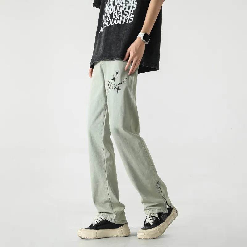 GROGNAK Jeans Unisex Yellow Mud-4
