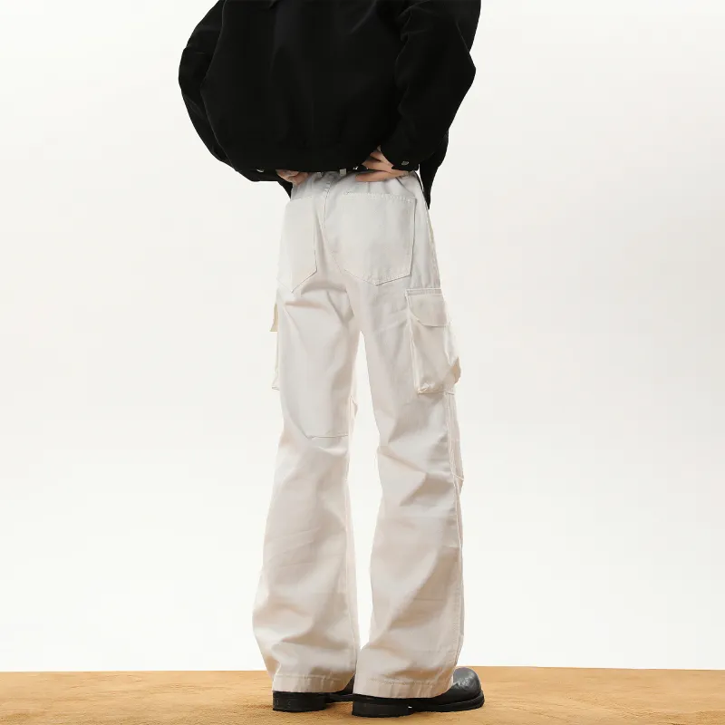 GROGNAK Jeans Unisex White-4