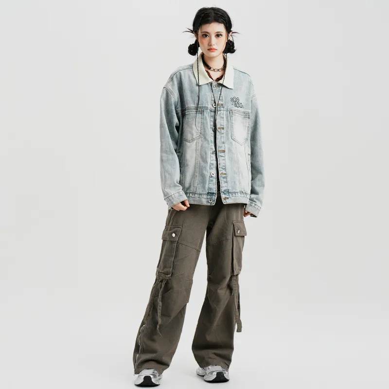 GROGNAK Denim Jackets Unisex-14