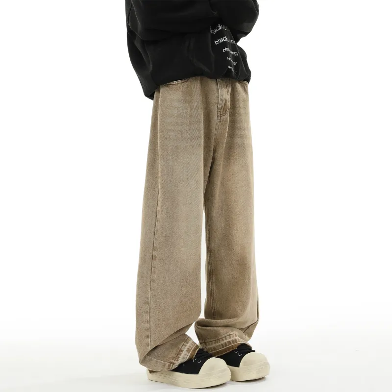 GROGNAK Jeans Unisex Yellow Mud-1