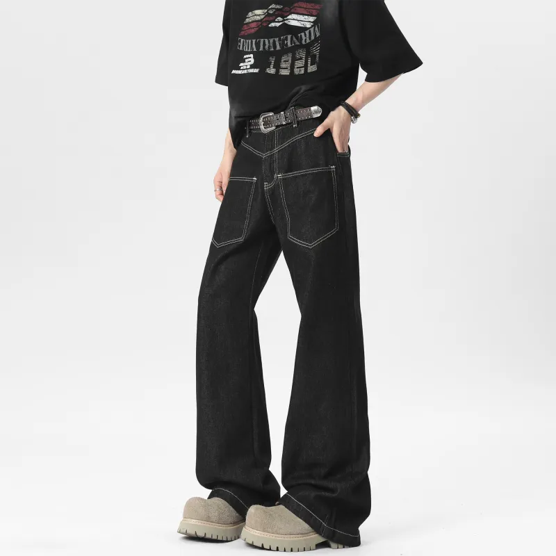 GROGNAK Jeans Unisex Original Denim Black-3