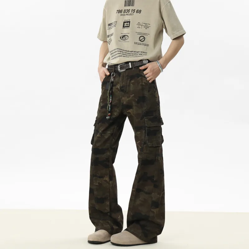 GROGNAK Jeans Unisex Jungle Camouflage-4