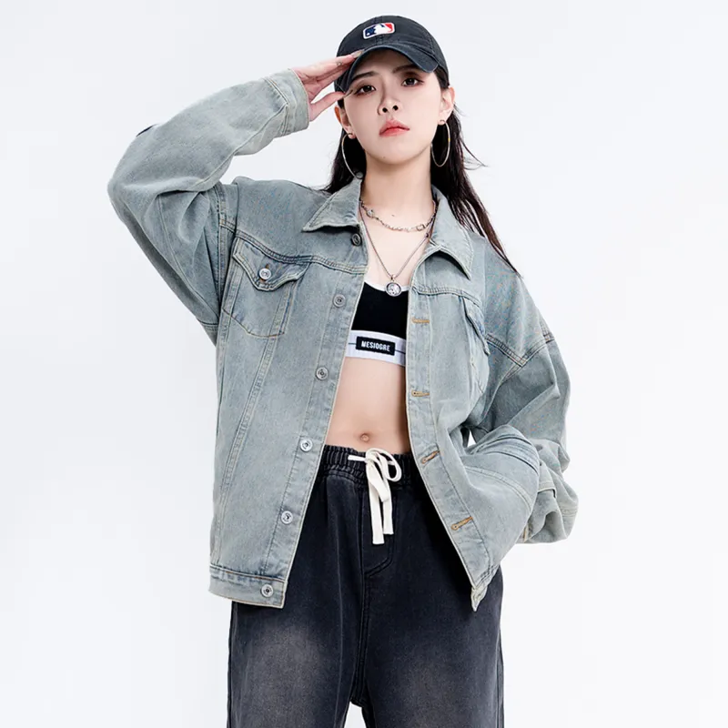GROGNAK Denim Jackets Unisex-12