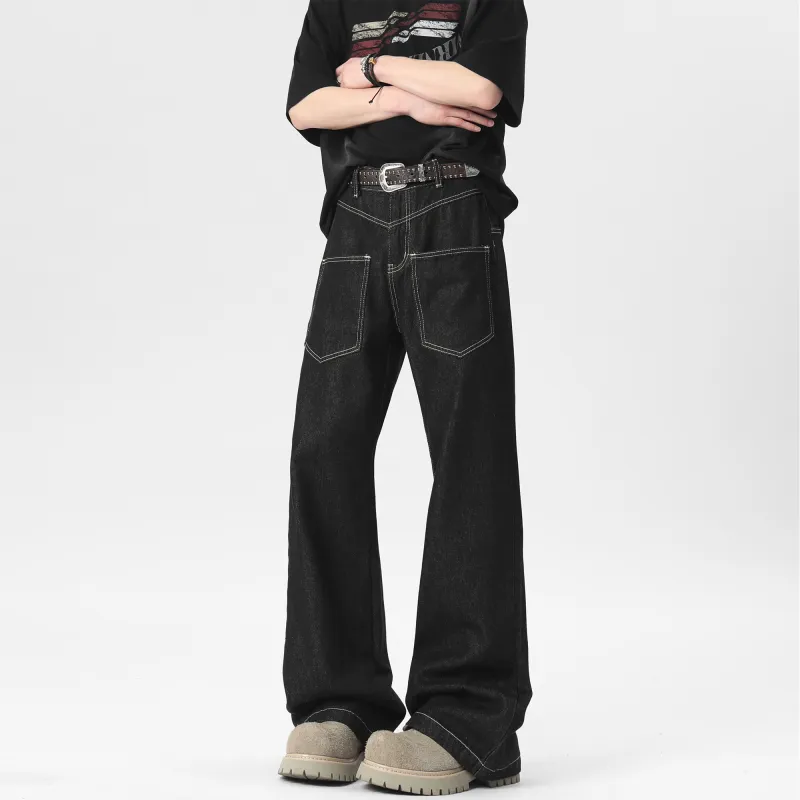GROGNAK Jeans Unisex Original Denim Black-4