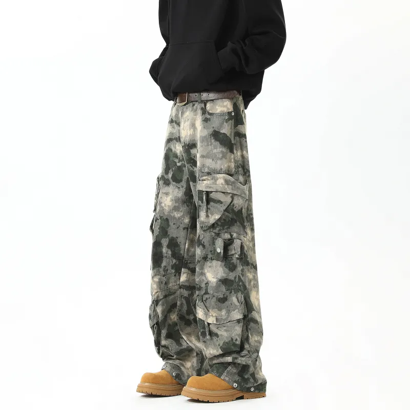 GROGNAK Jeans Unisex Army Green-2