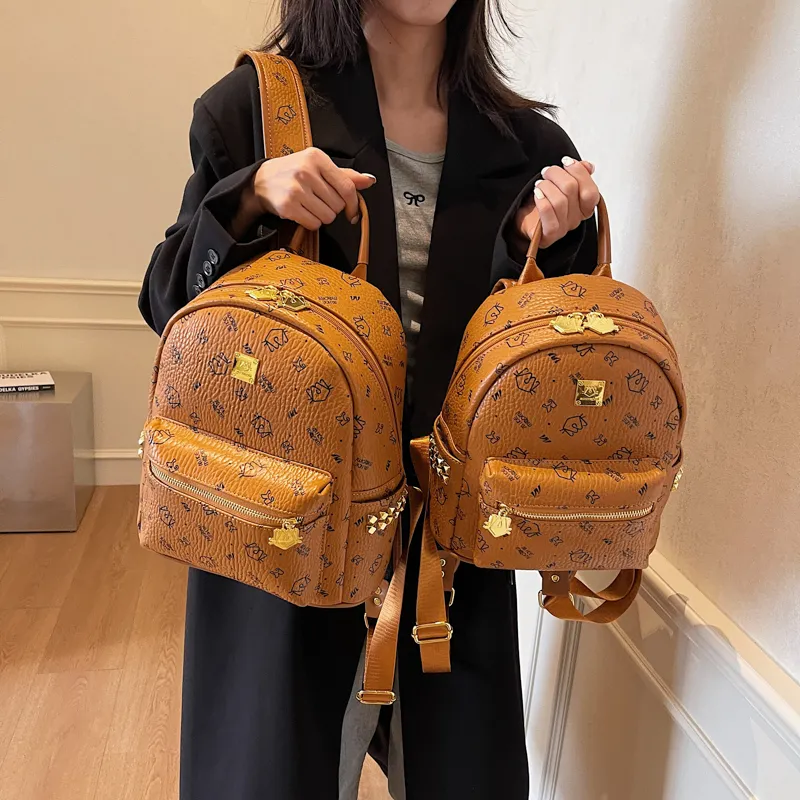 BGAY PU Backpack Regular Women's Multicolor-14