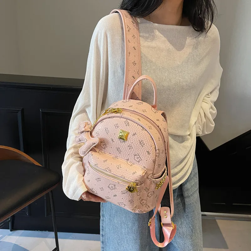 BGAY PU Backpack Regular Women's Multicolor-17