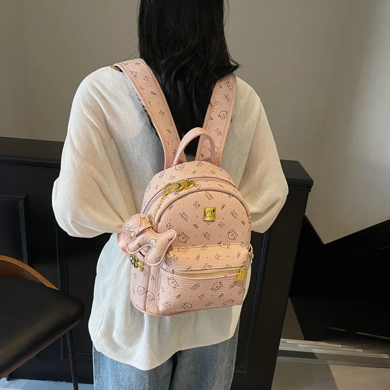 BGAY PU Backpack Regular Women's Multicolor-18