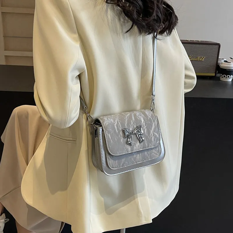 BGAY PU Shoulder Bag Crossbody Bag Messenger Bag Regular Women's Silver/Ecru/Black/Pink-9