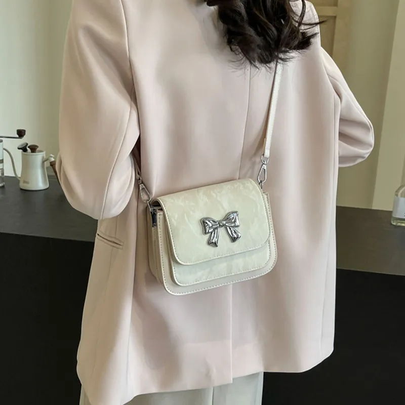 BGAY PU Shoulder Bag Crossbody Bag Messenger Bag Regular Women's Silver/Ecru/Black/Pink-16