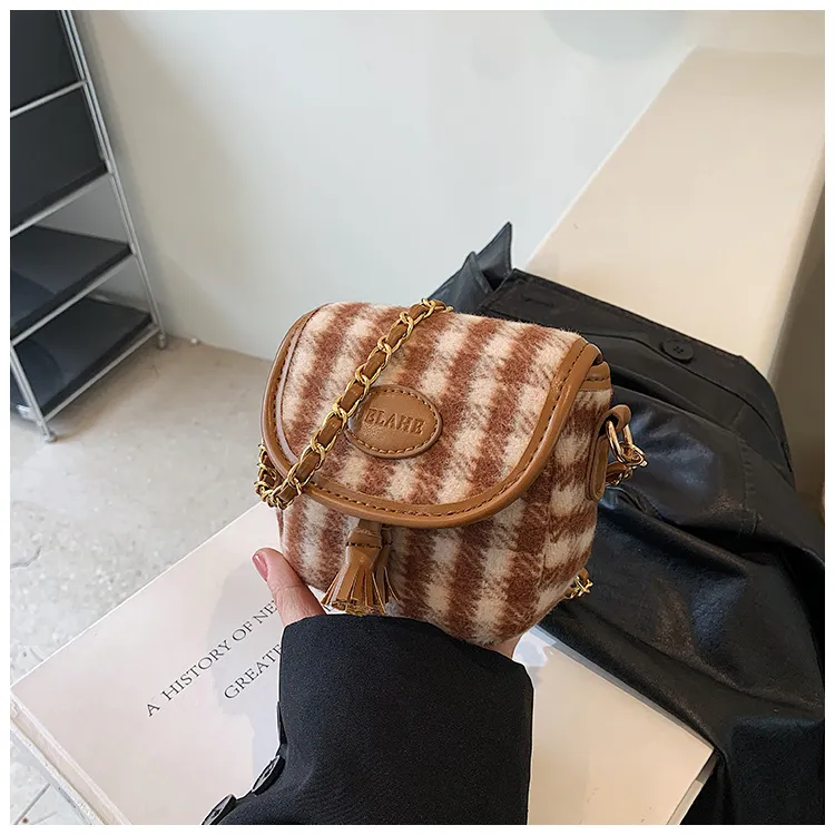 BGAY PU Shoulder Bag, Crossbody Bag Regular Women's Red/Brown-9