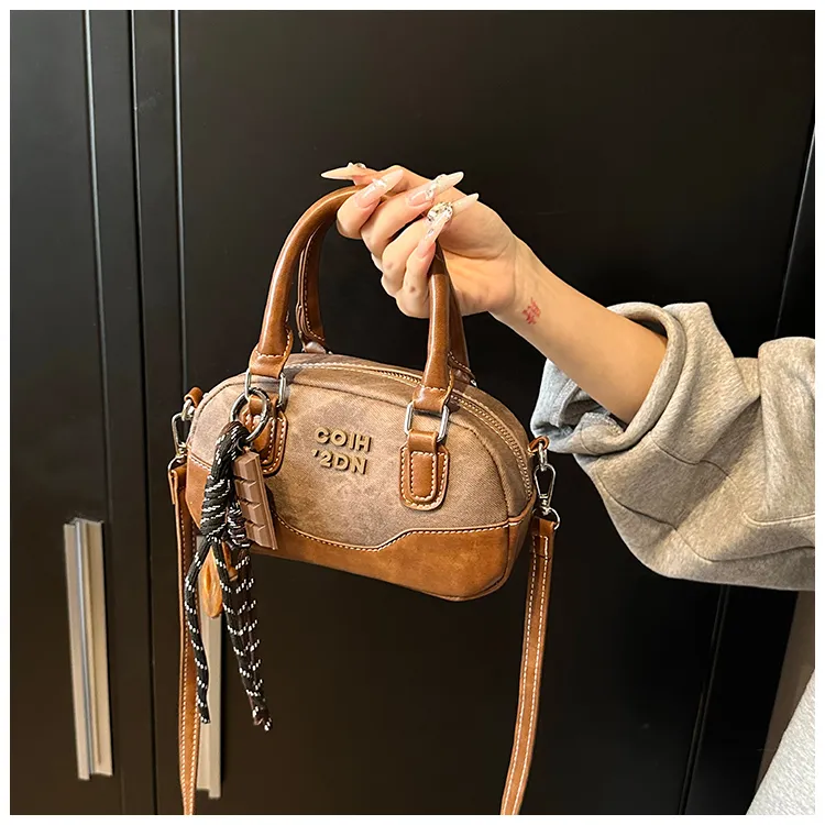 BGAY PU Shoulder Bag, Crossbody Bag, Handbag Regular Women's Coffee/Brown-5