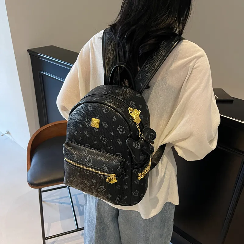 BGAY PU Backpack Regular Women's Multicolor-3