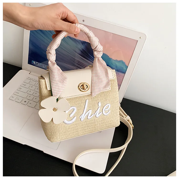 BGAY Straw Shoulder Bag Crossbody Bag Handbag Women's Multicolor-4