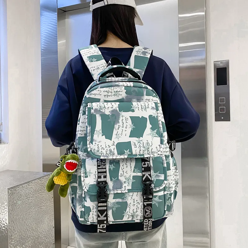 BGAY Nylon Backpack Regular Men's Multicolor-15