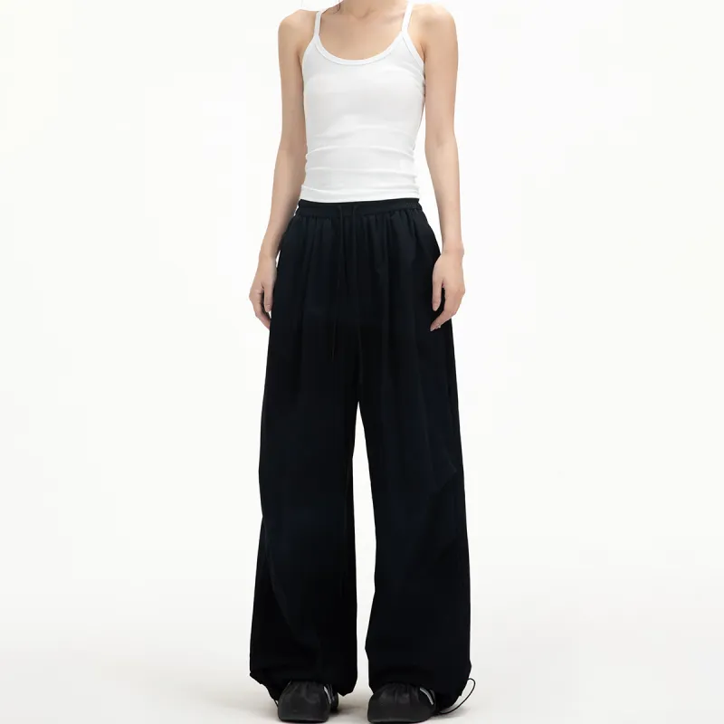 ICH MODE Casual Pants Unisex Burgundy-23