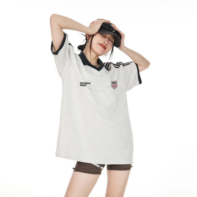 ICH MODE Drop Shoulder Sleeve T Shirt Unisex-6