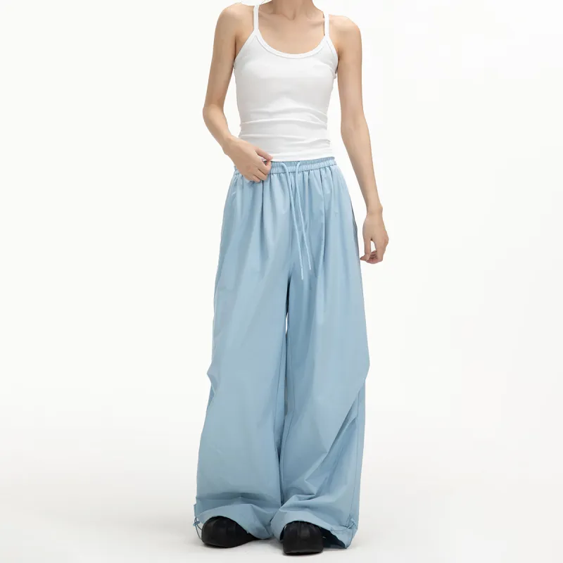 ICH MODE Casual Pants Unisex Burgundy-15