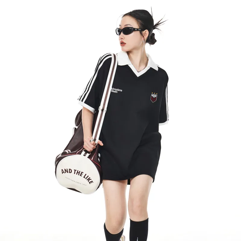 ICH MODE Drop Shoulder Sleeve T Shirt Unisex-18