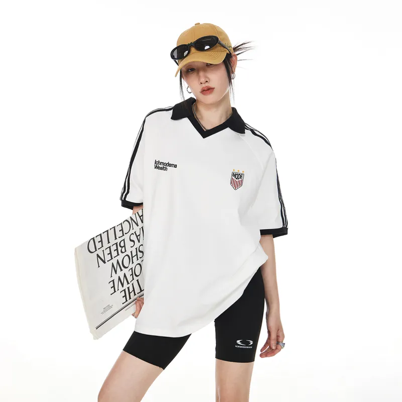 ICH MODE Drop Shoulder Sleeve T Shirt Unisex-9
