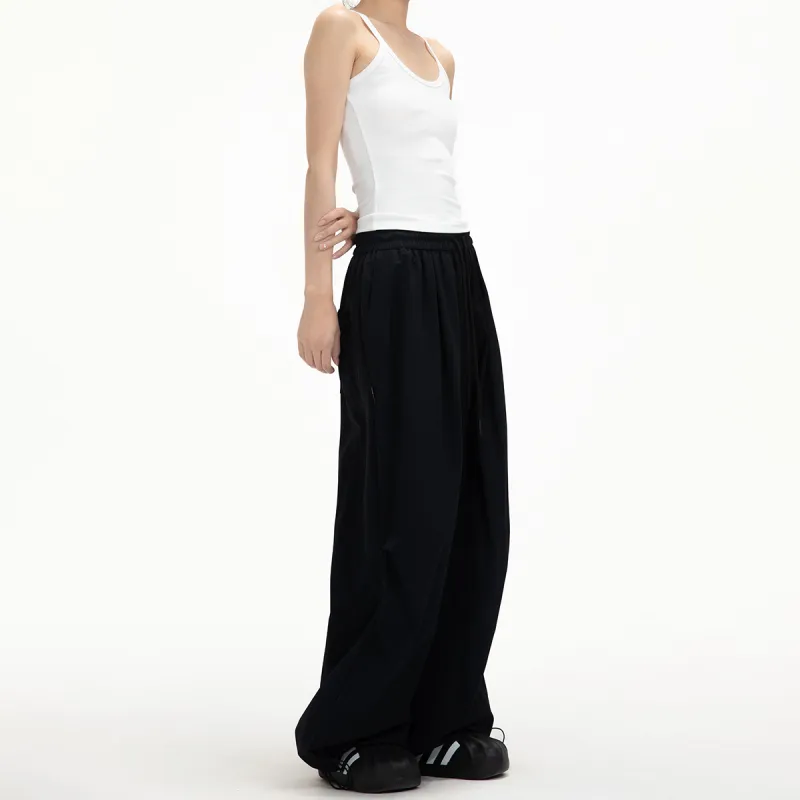 ICH MODE Casual Pants Unisex Burgundy-24