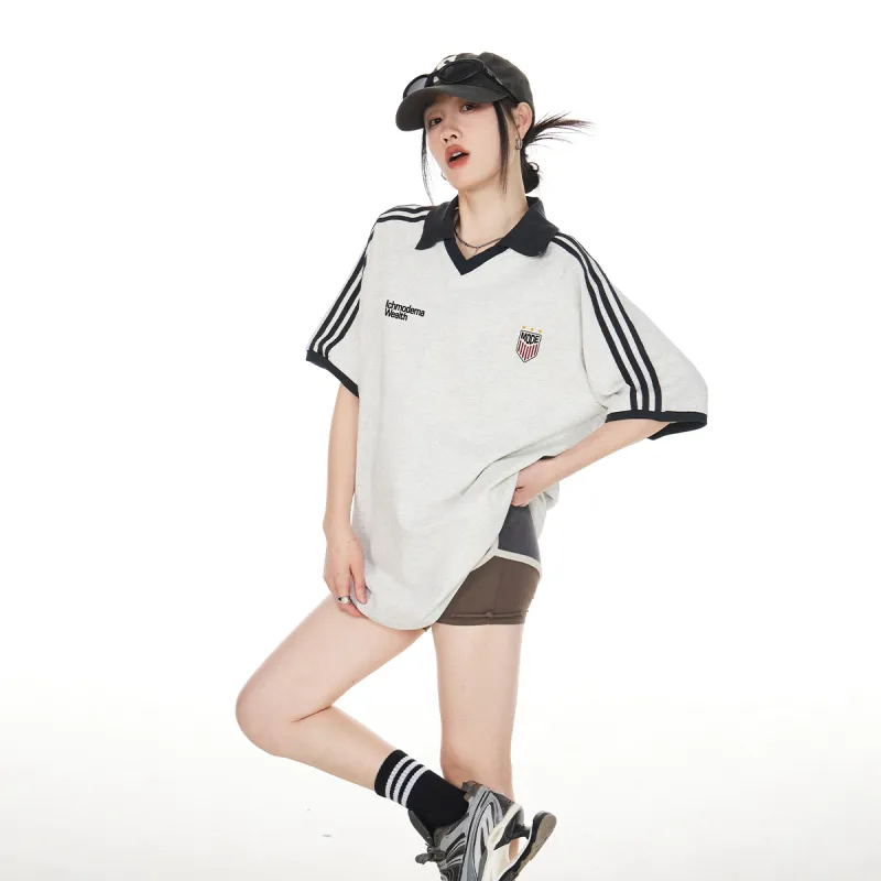 ICH MODE Drop Shoulder Sleeve T Shirt Unisex-2
