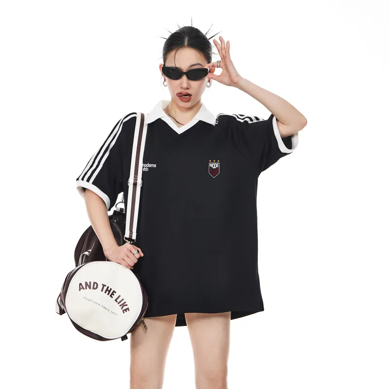 ICH MODE Drop Shoulder Sleeve T Shirt Unisex-16