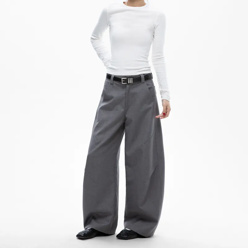 ICH MODE Casual Pants Unisex Black-10