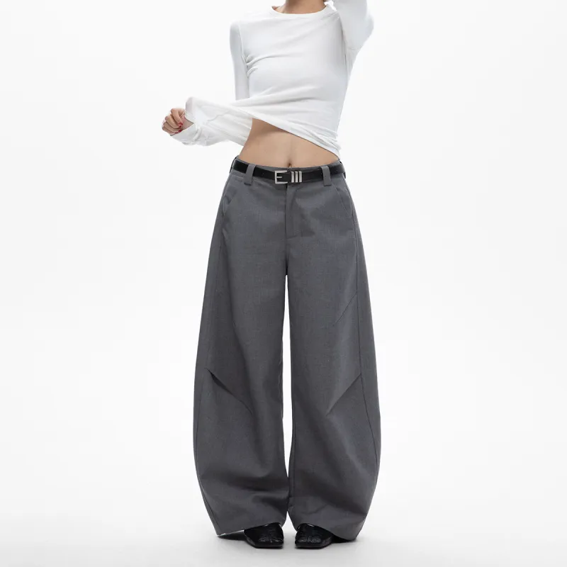 ICH MODE Casual Pants Unisex Black-8