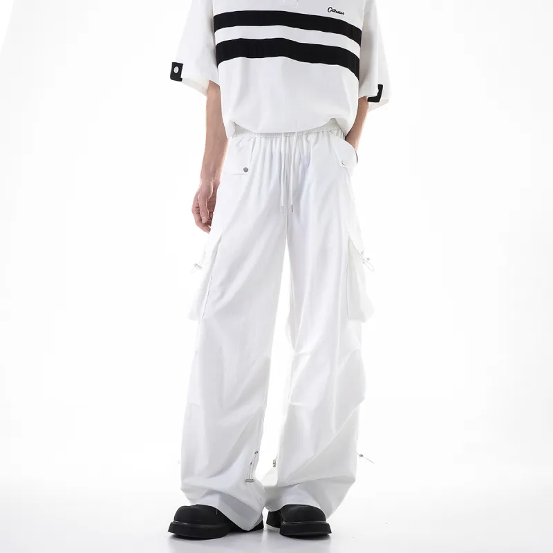 ICH MODE Casual Pants Unisex-3