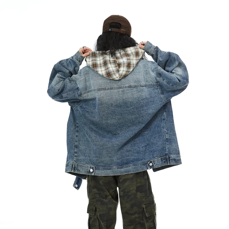 ICH MODE Denim Jackets Unisex-2