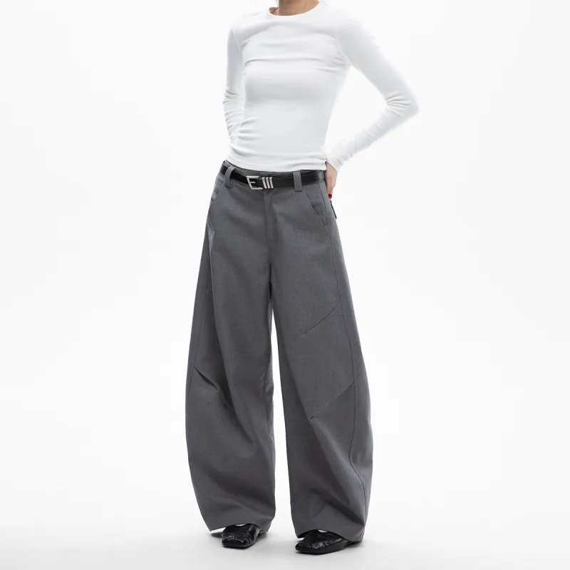 ICH MODE Casual Pants Unisex Black-9