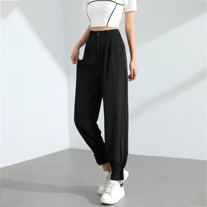 Silly Casual Pants Women's Black-2