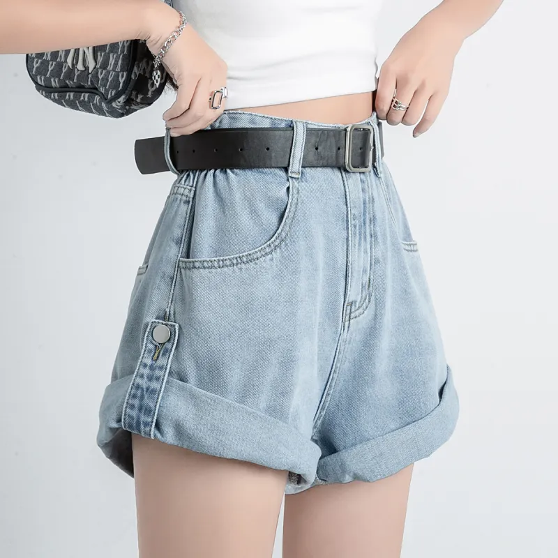 Silly Denim Shorts Women's-5